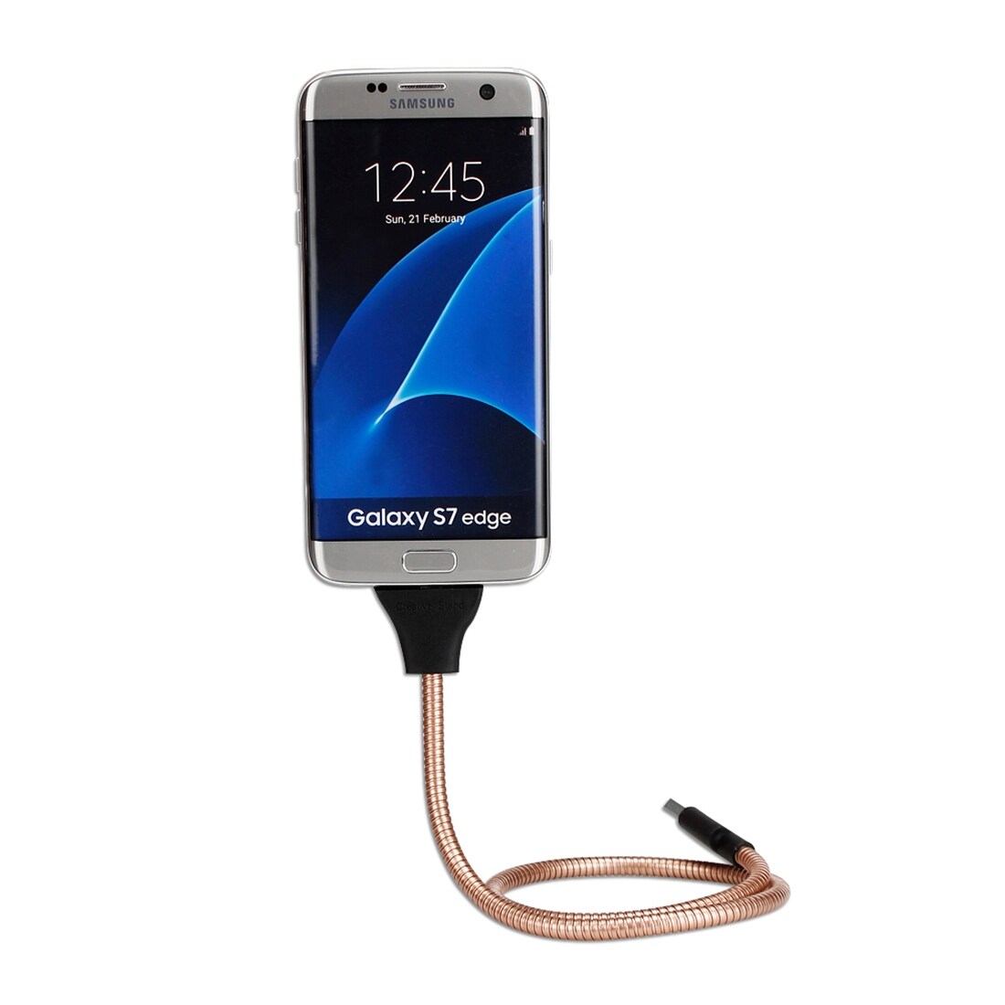 Hållare flexibel svanhalsfunktion Samsung / LG / Sony - MicroUsb