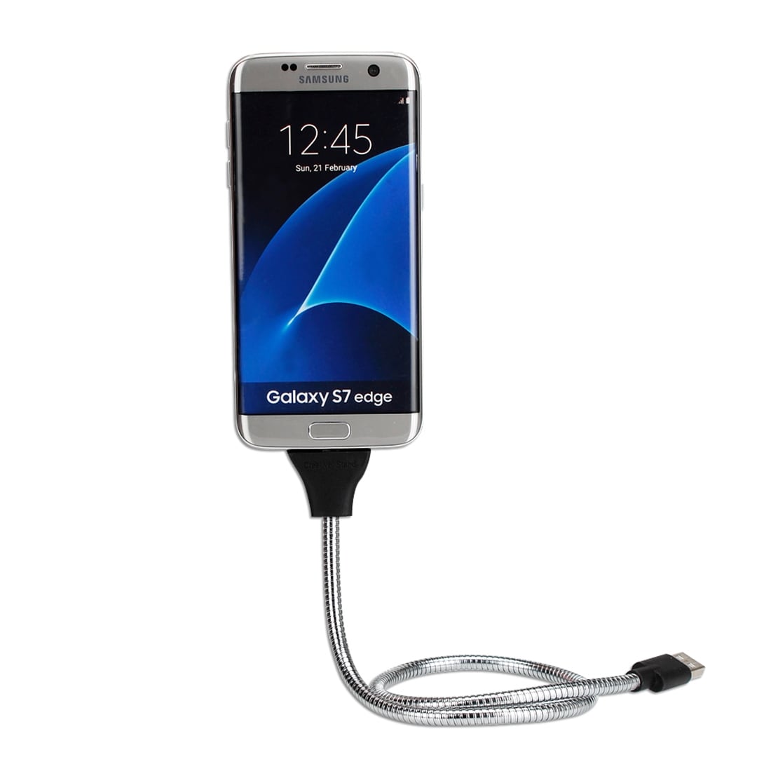 Hållare flexibel svanhalsfunktion Samsung / LG / Sony - MicroUsb