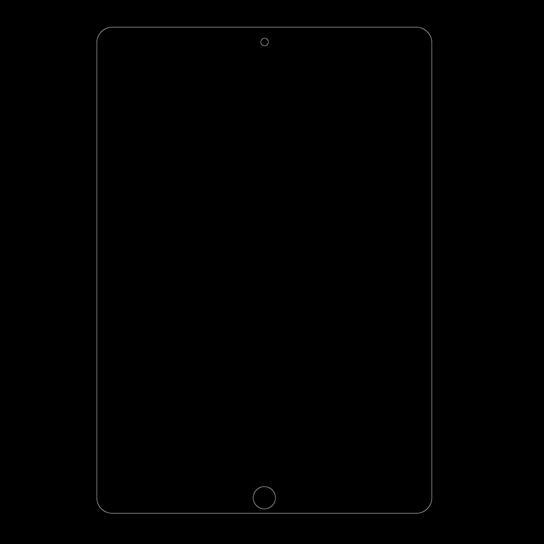 Skärmskydd i härdat Glas iPad Pro 10.5
