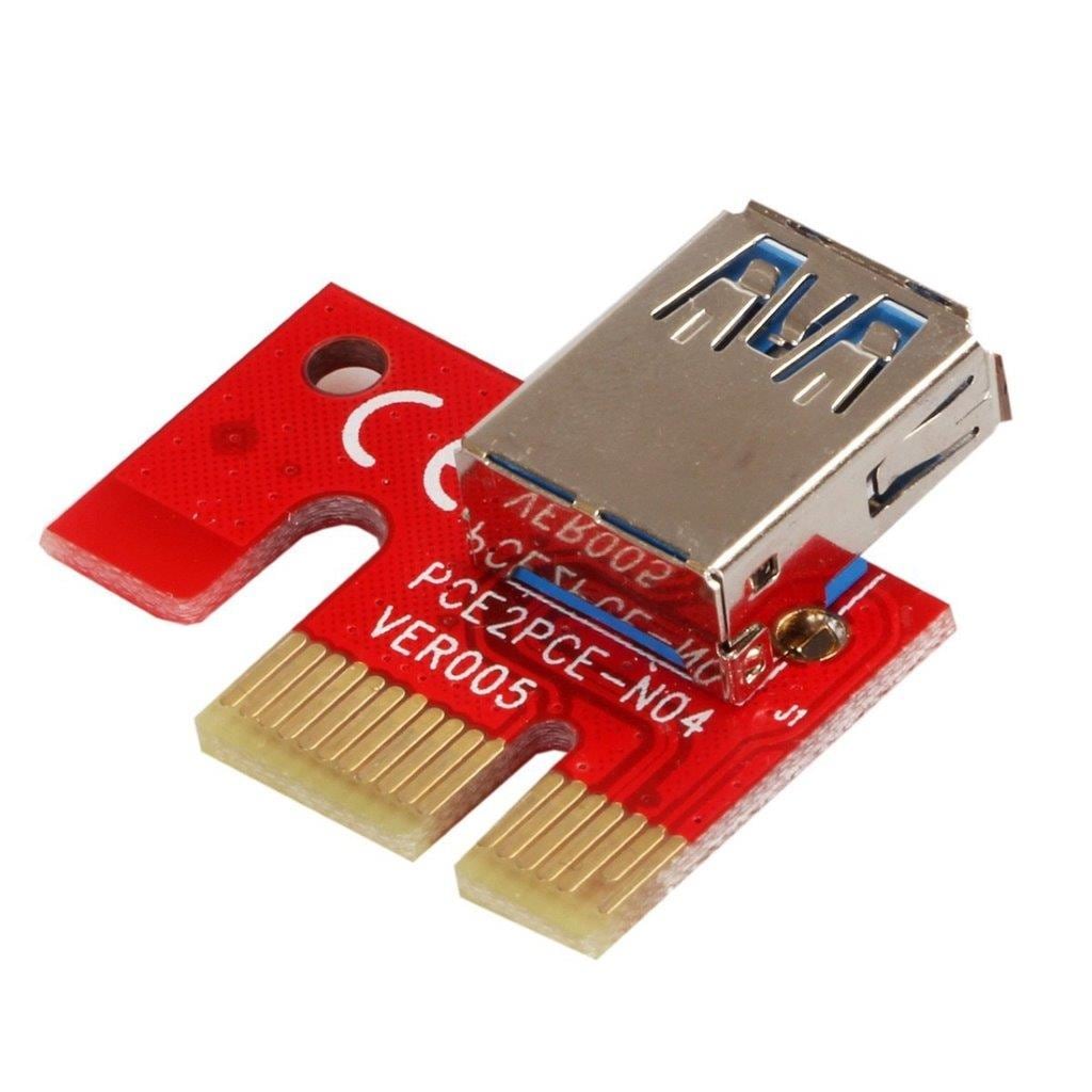 Adapter USB 3.0 PCI-E Express till 16x PCI-E 15 Pin SATA