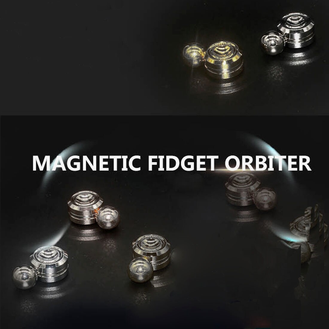 Fidget Spinner -  Magnetisk Orbit Boll