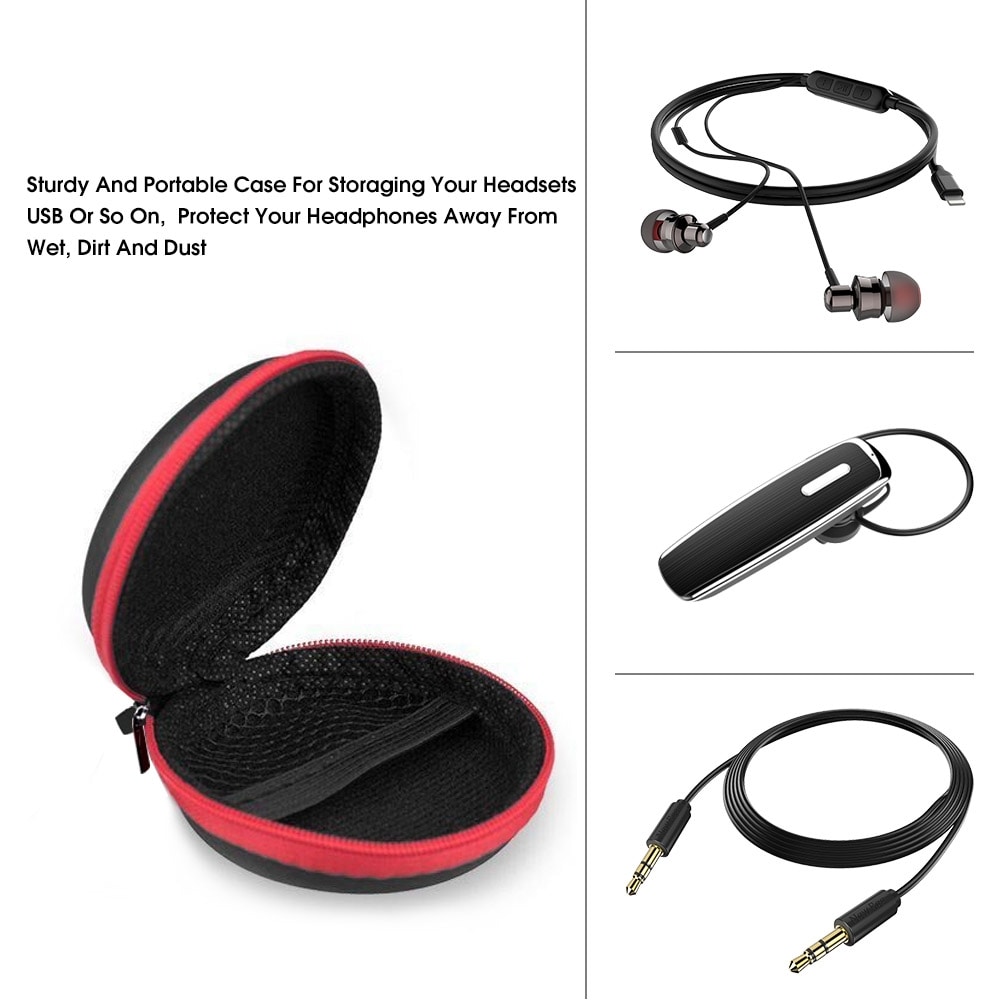 Förvaringsväska för headset / hörlurar - vattentät