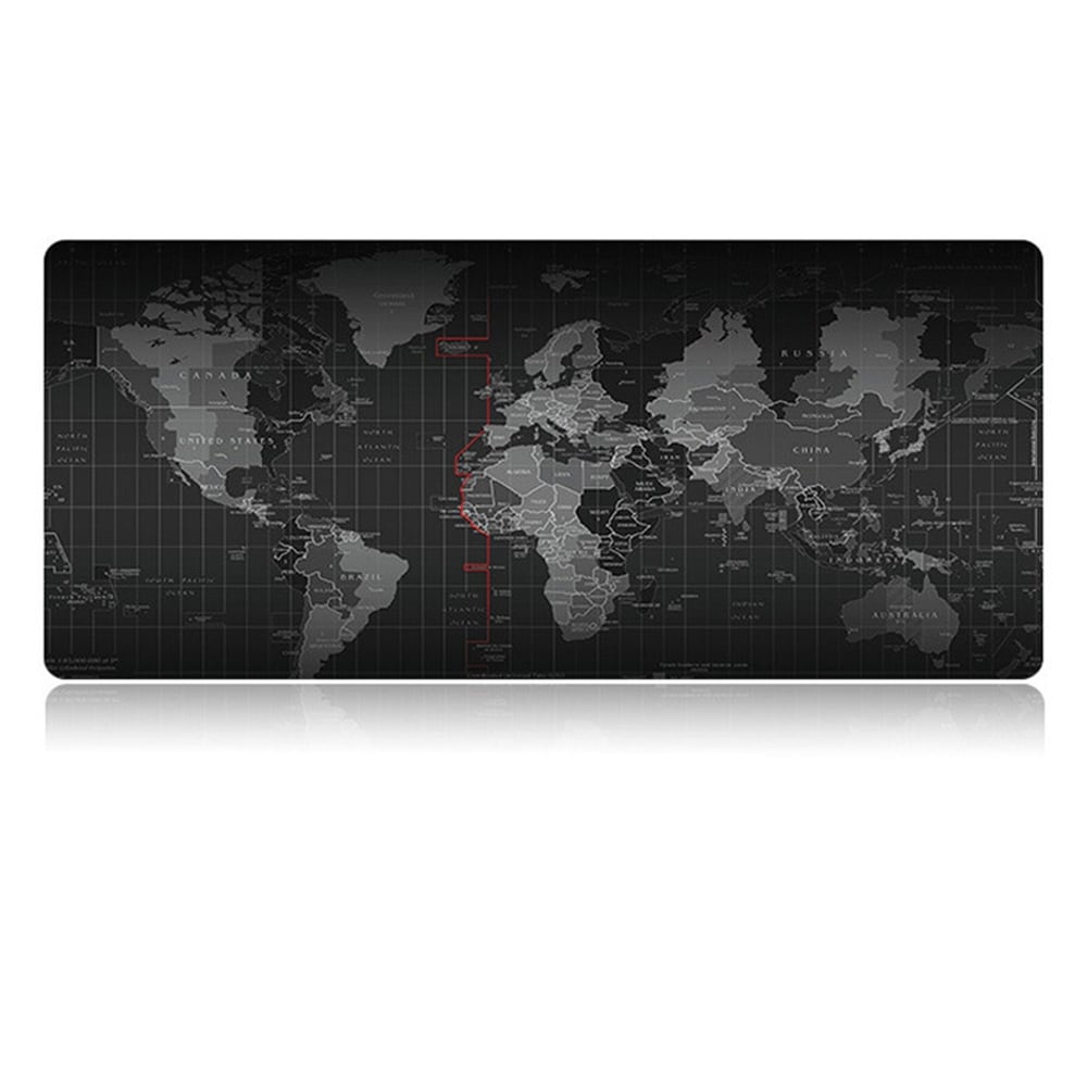 Stor Musmatta med världskarta - 60x30cm