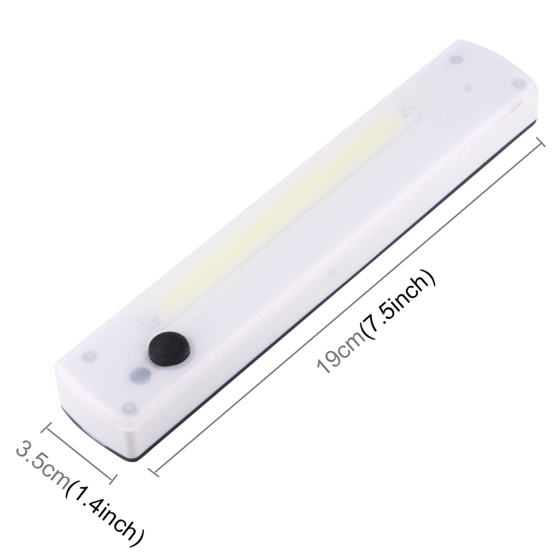 LED garderobslampa / nattlampa med magnet