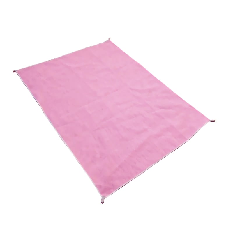 Sandfri Matta - 2x2 meter rosa