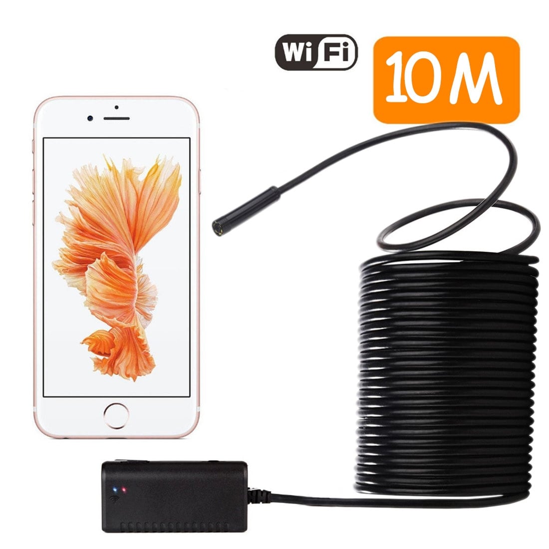 WiFi 10M Inspektionskamera Mobiltelefon - Android & iOS