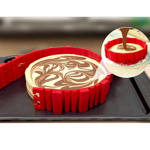 Formbar kakform  av silikon – designa din egen kaka