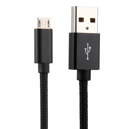 USB till micro-USB – kabel i koppar och textil