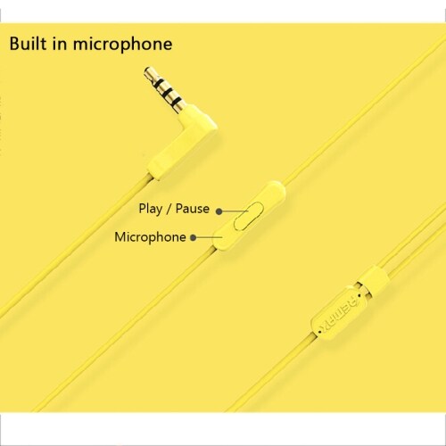 Remax In-Ear Heavy Bass headset iPhone, Samsung