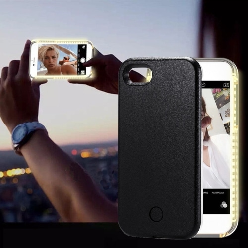 LED selfie-skal / selfie-fodral iPhone 7