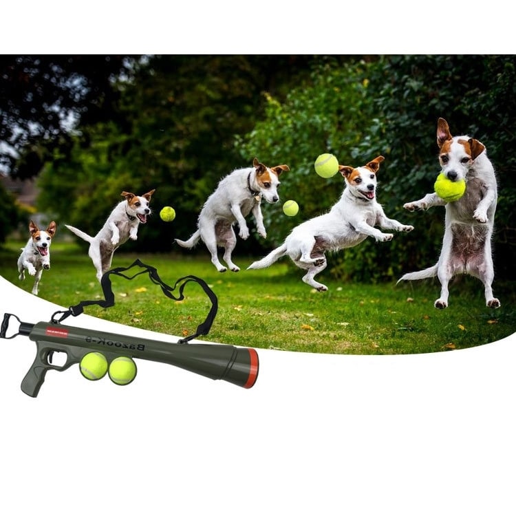 Boll-bazooka / Tennis-tränare / Hund-tränare