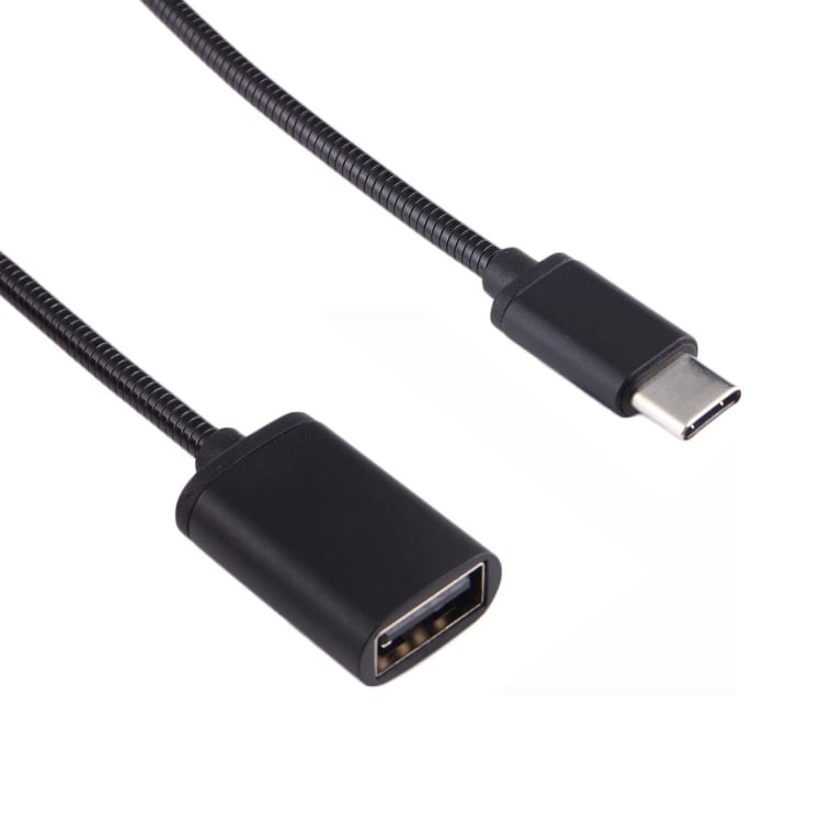 USB till USB-C / Type-C OTG Datakabel för iOS & Android