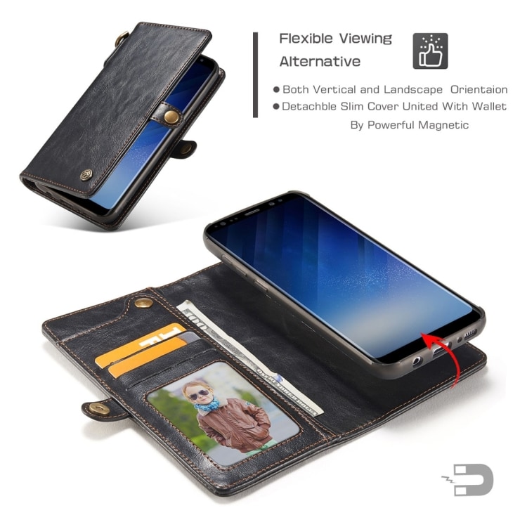 MagnetPlånbok CaseMe Samsung Galaxy S8