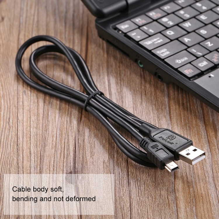 USB-kabel 1 m Mini 5-pin till Canon EOS