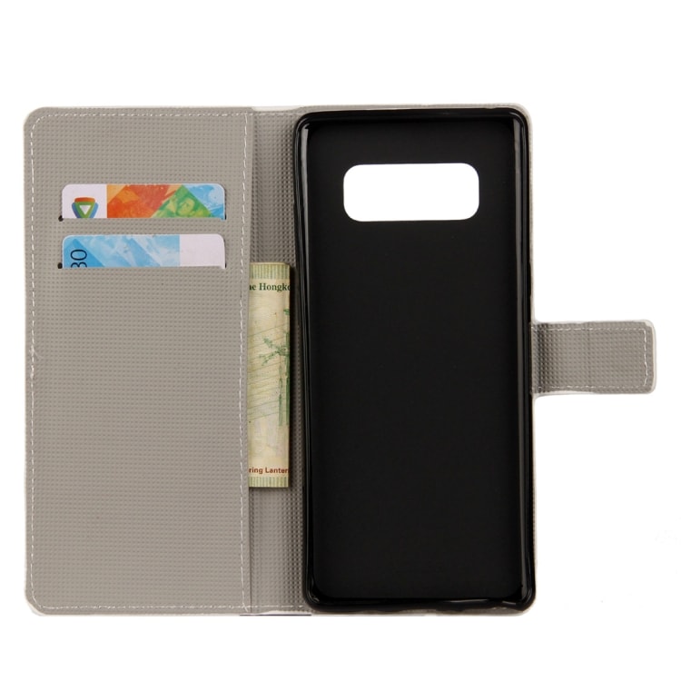 Fodral Samsung Galaxy Note 8 med hållare och kreditkortuttag