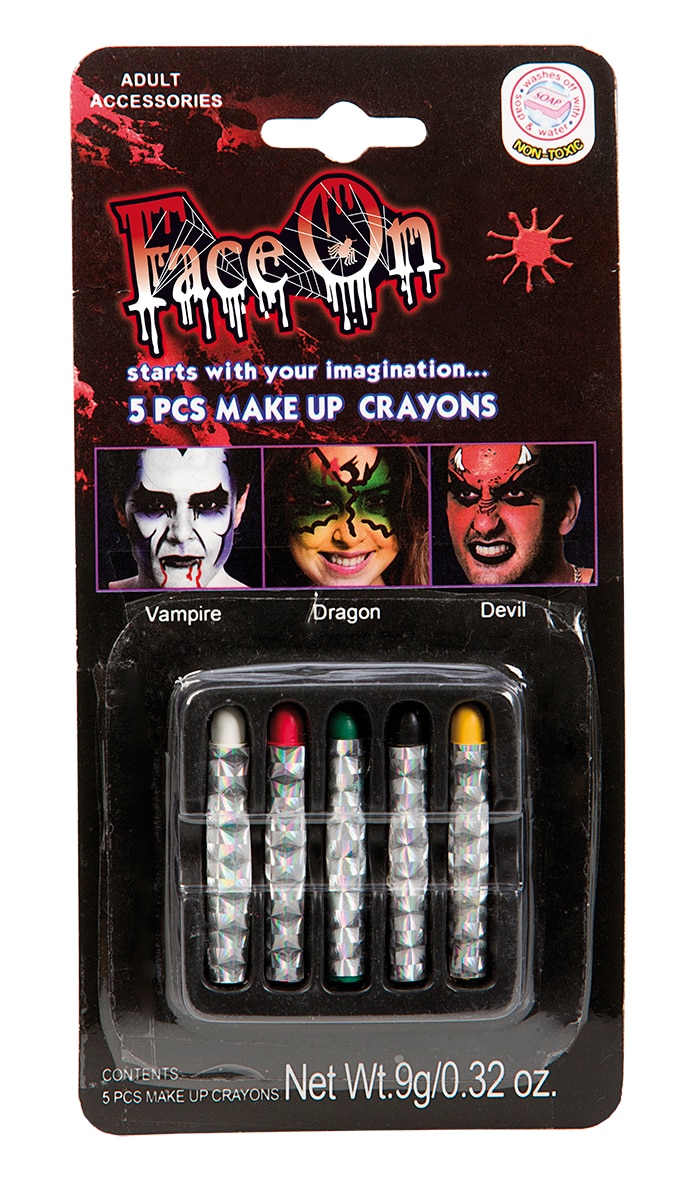 Face On MakeUp Ansiktsfärg 5-pack