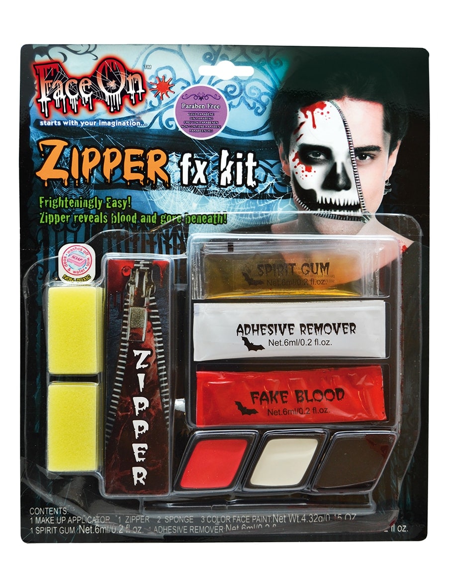 Face On MakeUp Zipper Kit - Dragkedja i ansiktet