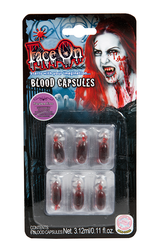 Face On Blood Capsules - Blodkapslar