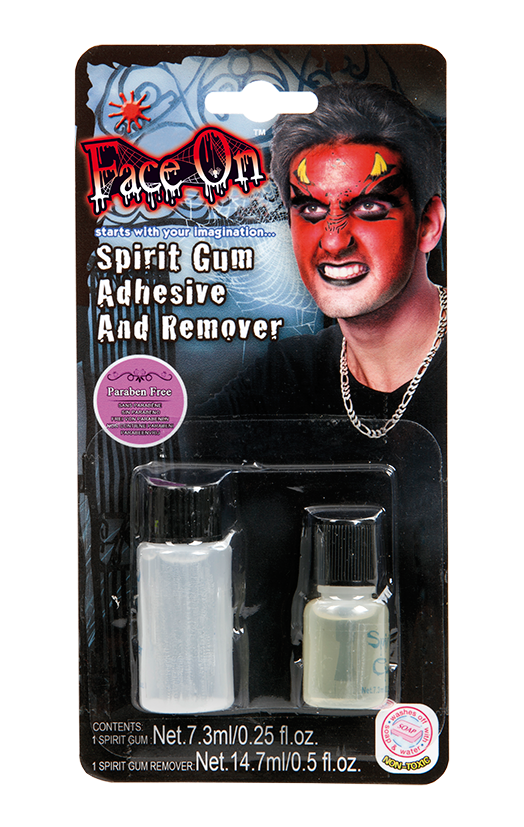 Ansiktsfärg Halloween Face On Spirit Gum + Remover