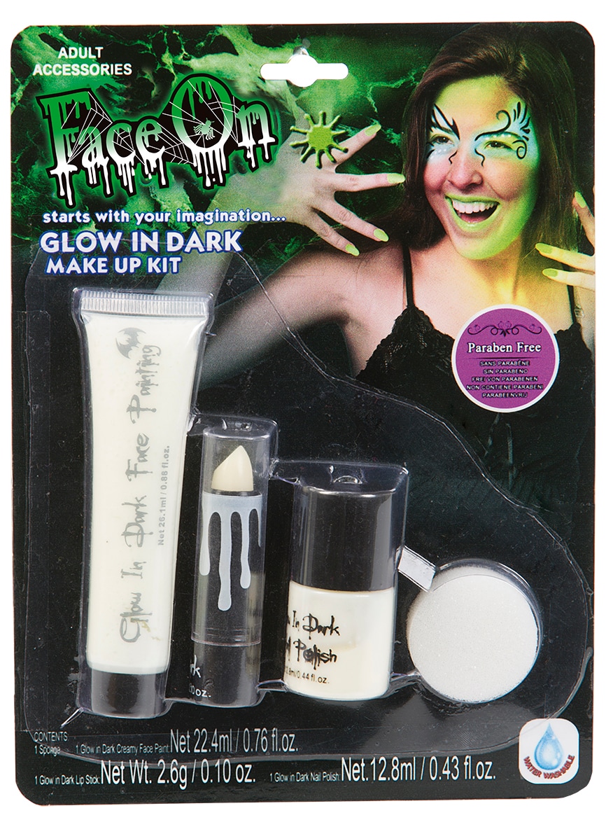 Face On MakeUp Kit Glow in the dark