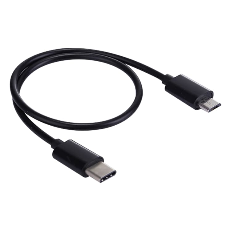 Kort USB-C / Type-C Male till  Micro USB kabel