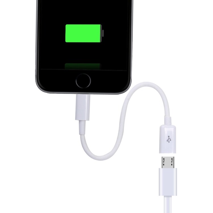 Adapterkabel iPhone till Micro USB