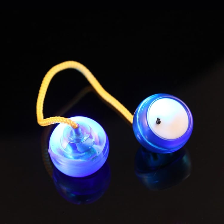 Glowing fingertips - Lysande liten boll med snöre