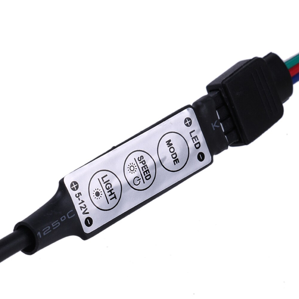 Led Slinga USB RGB fjärrkontroll -1 meter Vattentät