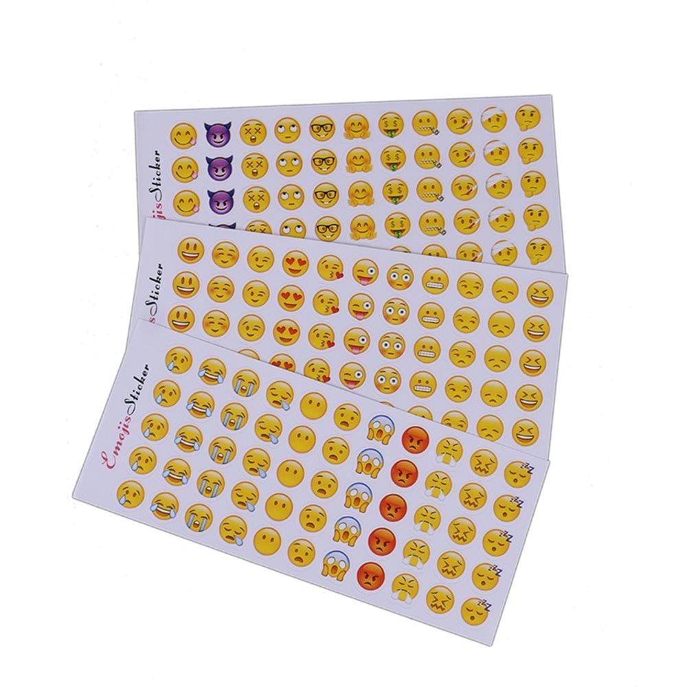 Emoji Klistermärken - 660st stickers