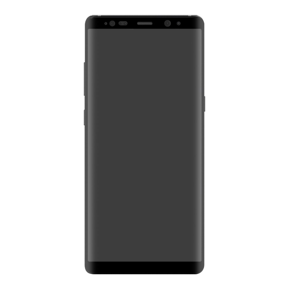 Eiger 3D CF Screen Protector till Samsung Note 8 Clear/Black