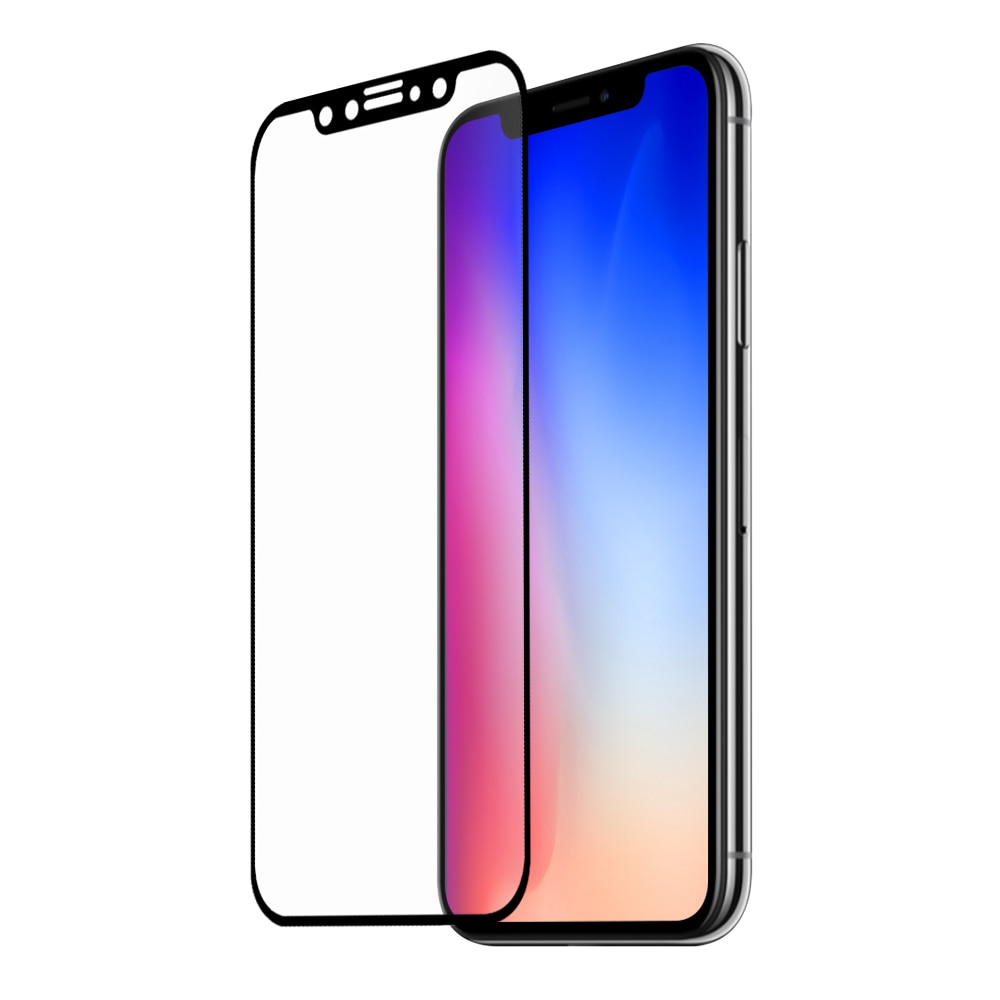 Eiger 3D Screen Protector Glass iPhone X/XS Clear/Black