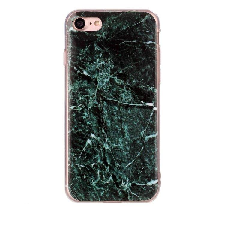 Grönt Marmorskal iPhone 8 & 7
