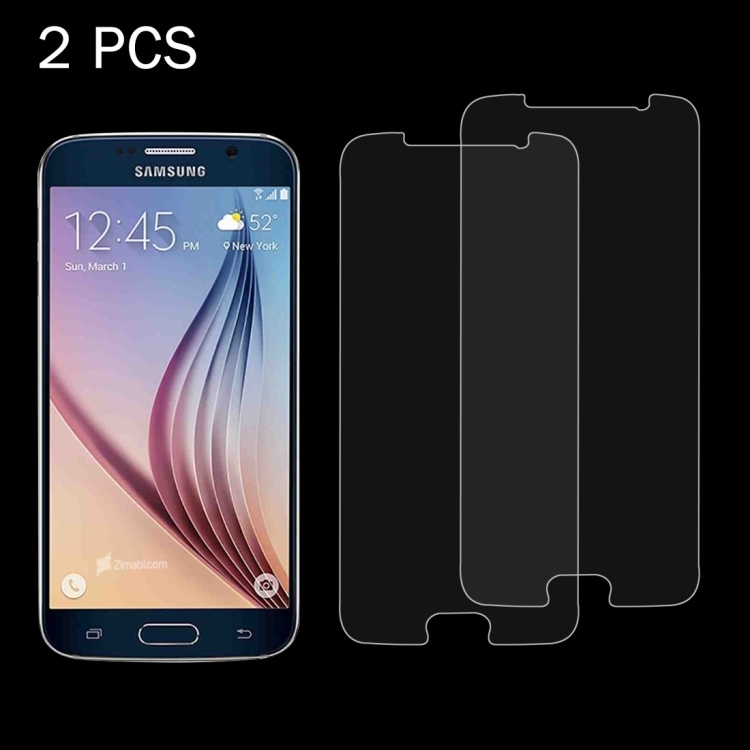 Skärmskydd Härdat Glas Samsung Galaxy S6 - 2PACK