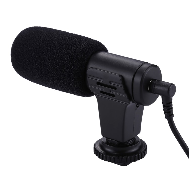 PULUZ 3.5mm Proffs DSLR Intervju mikrofon