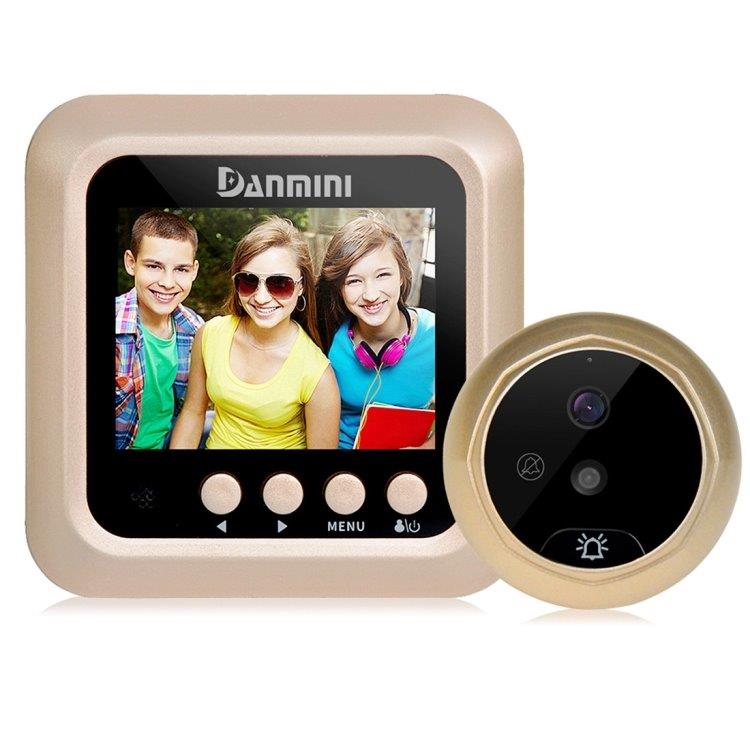 Dörrkamera Danmini 2,4" skärm 2.0MP med videoinspelning