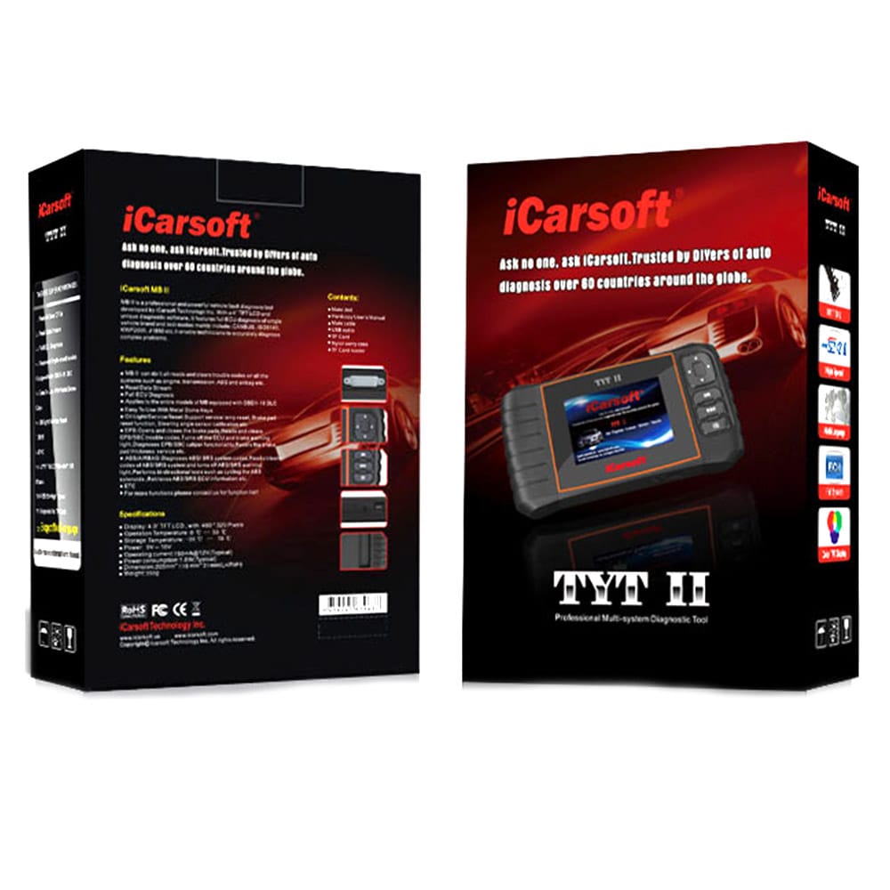 Felkodsläsare iCarsoft TYT II Toyota / Lexus / Scion / Isuzu