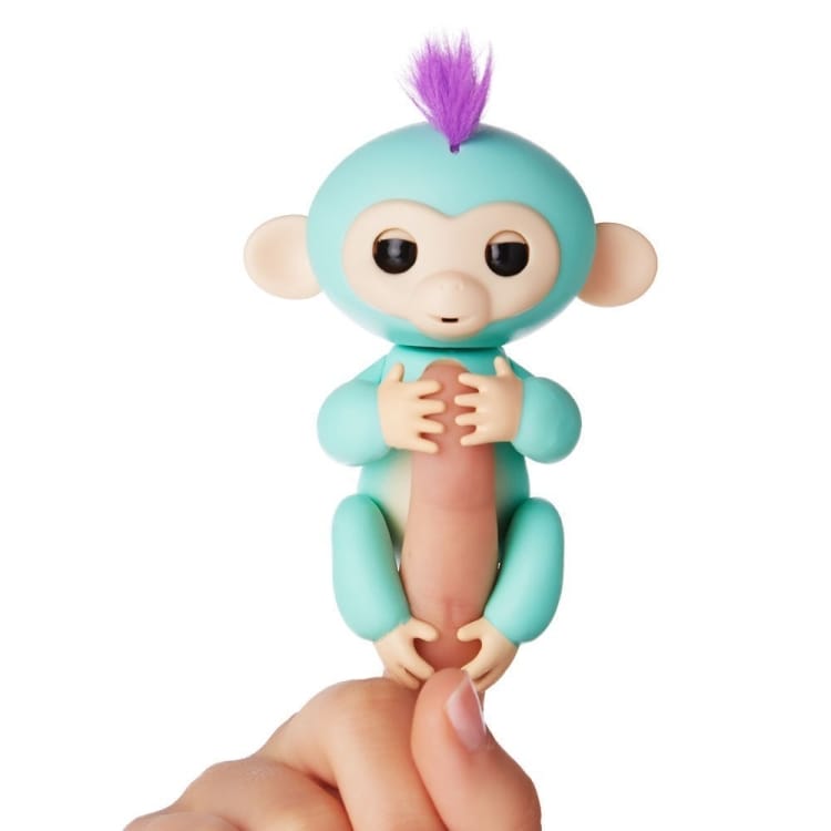 Svart Happy Finger Monkey - Baby Apa
