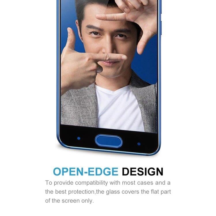 Skärmskydd / displayskydd i härdat glas för Huawei Honor 9 – Svart