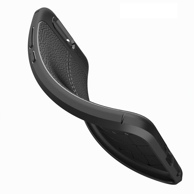 Bakskal / fodral med läderlook för Huawei Honor 9 – Svart