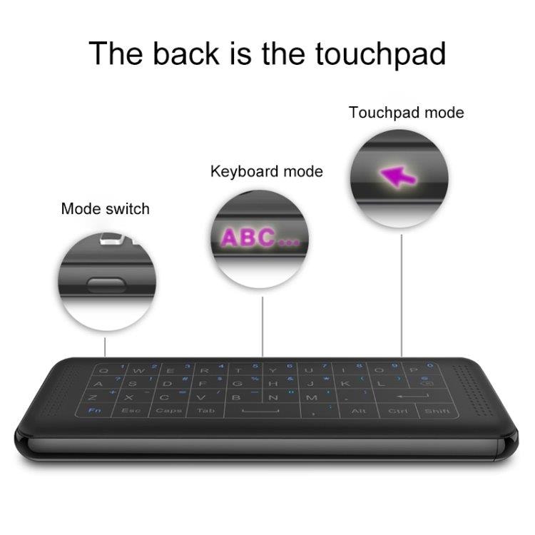 Air Mouse och tangentbord med touchpad – 6-axlad gyro
