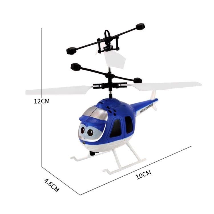IR-styrd mini-helikopter med LED-lyse