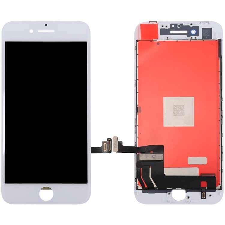 iPhone 8 Plus LCD + Touch Display Skärm - Vit färg