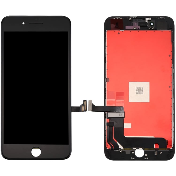 iPhone 8 Plus LCD + Touch Display Skärm - Svart färg