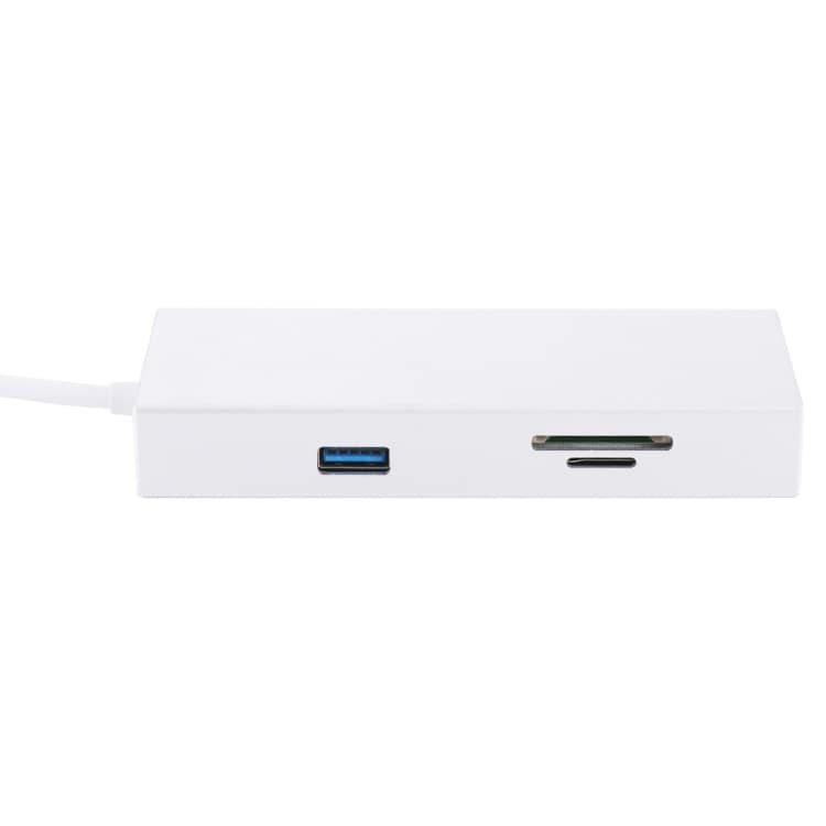USB-C kortläsare med hubb HDMI & RJ45 & 2 x USB 3.0 & Micro SD