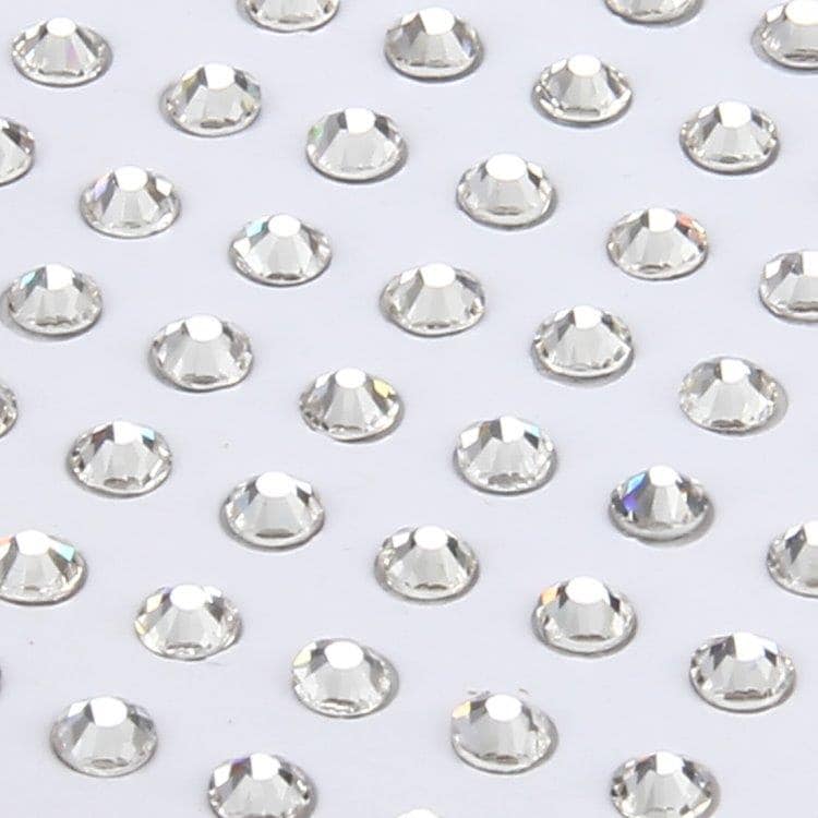 Rhinestone-kristaller / fake-diamanter för dekoration – 77 st á 4 mm