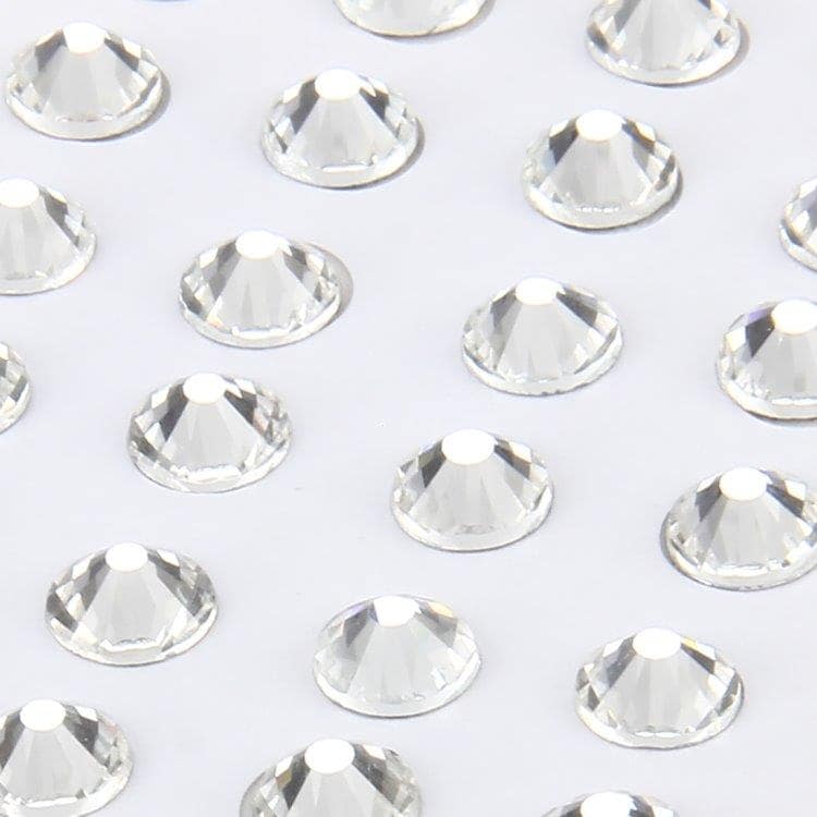 Rhinestone-kristaller / fusk-diamanter  för dekoration – 32 st á 6 mm