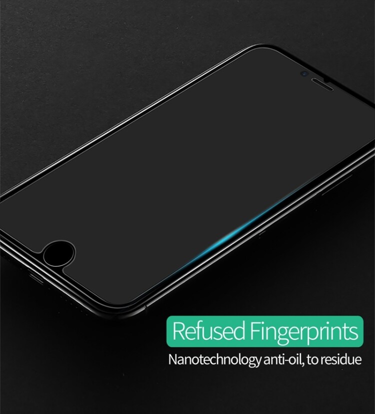 Skärmskydd / displayskydd 3D i härdat glas för iPhone 8 / 7 Svart