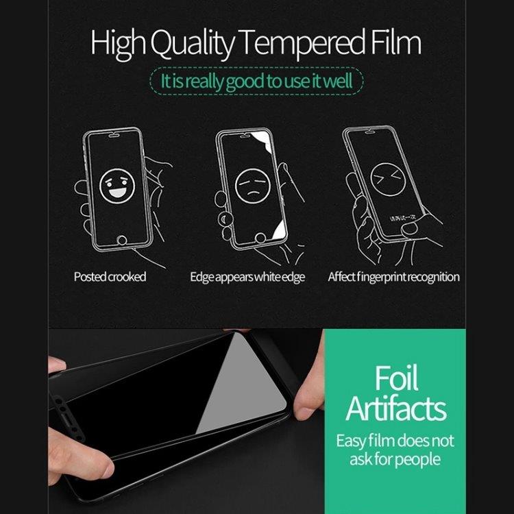 Skärmskydd / displayskydd 3D i härdat glas iPhone X/XS