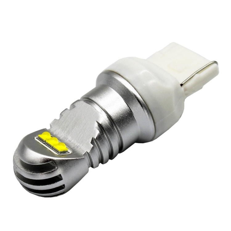 LED-bromsljus / Blinkers-lampa 7440 30W 750 LM 6000K 6 Epistar Chip