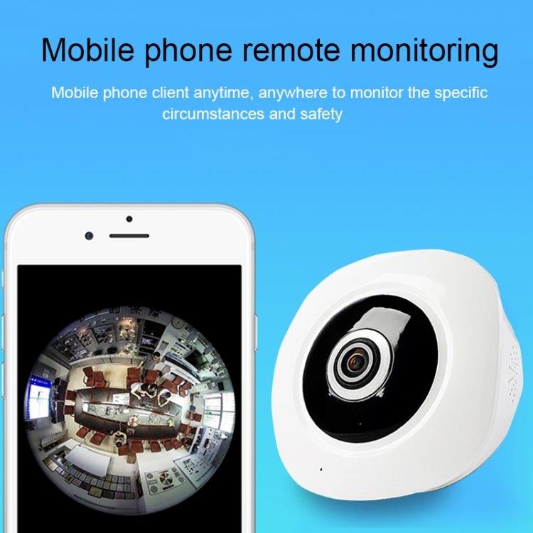 IR-kamera 360 graders rörelsekänslig med E-mail alarm och app